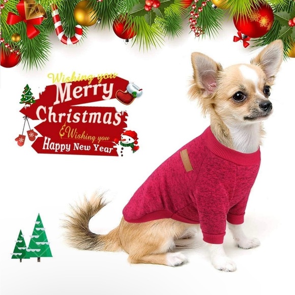 Warm and thick dog and cat sweater, for winter - Picture 4 of 7